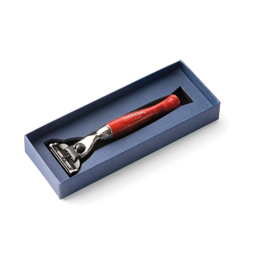 Heritage Cartridge Razor Handle in Radica (Briar) Wood - Image 4